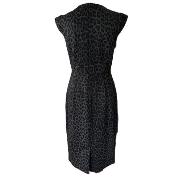 Brooks Brothers Animal Print Sheath Dress - Picture 4 of 9